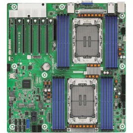Материнская плата/ ASRock GNR2D16-2T, EEB like, 2x LGA 4710 Intel Xeon 6700P-series/ 6500P-series/ 6700E-series, 16x DDR5 RDIMM, MRDIMM, 5x PCIe5.0 / CXL2.0 x16, 1x PCIe5.0 / CXL2.0 x8, 1x MCIO (PCIe5.0 / CXL2.0 x8), 2x M.2 (PCIe5.0 x2), up to 8 SATA 6Gb/