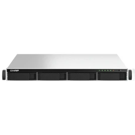 Сетевое хранилище без дисков/ SMB QNAP TS-464U-RP-8G NAS 4 HDD trays,