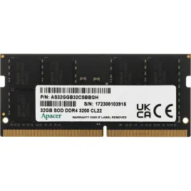 Модуль памяти для ноутбука APACER SODIMM 32GB DDR4-3200 ES32G21PSI