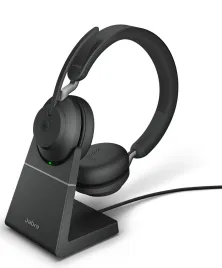 Jabra Evolve2 65 - USB-A MS Teams Stereo with Charging Stand