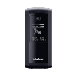 Источник бесперебойного питания/ UPS CyberPower VP700ELCD Line-Interactive 700VA/390W USB/RS-232/RJ11/45  (4 EURO)