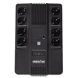 ИБП МАСТЕР 1000, 1000/600 ВА/Вт, LED, USB, RJ11/RJ45, SCHUKOx8/ line-i