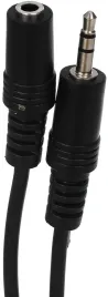 VCOM mini jack 3.5 mm (m) - mini jack 3.5 mm (f) 5м