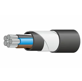 Кабель алюминиевый силовой бронированный АВБШв-0,66 5х16 (ок) ГОСТ