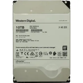 Жесткий диск/ RECERTIFIED HDD HGST SATA Server 10Tb Ultrastar HE10 7200 6Gb/s 256MB 0F27488 1 year warranty (replacement HUH721010ALE604, ST10000NM017B, ST10000NM001G, MG10ADA10TE) RECERTIFIED
