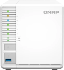 Сетевое хранилище без дисков/ SMB QNAP TS-364-8G NAS 3 HDD, 4-core Int