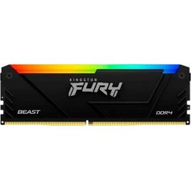 Память оперативная/ Kingston 8GB 3200MT/s DDR4 CL16 DIMM FURY Beast RG