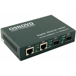 Коммутатор/ OSNOVO Неуправляемый гигабитный коммутатор на 4 порта, 2 *