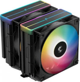 Устройство охлаждения(кулер) Deepcool AG620 Bk V2 ARGB Soc-AM5/AM4/1200/1700/1851 черный 4-pin...
