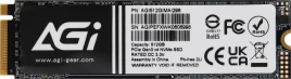 Твердотельный накопитель AGi PCIe 3.0 x4 512GB AGI512GIMAI298 AI298 M.2...