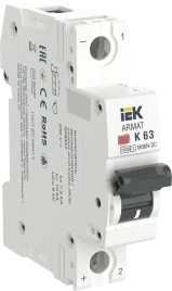 ARMAT Авт. выкл. M06N-DC 1P K 63А IEK