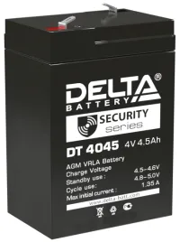 АКБ Delta DT 4045 (4V, 4,5Ah)