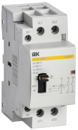 Контактор модульный с ручным упр. КМ63-20МР AC KARAT IEK