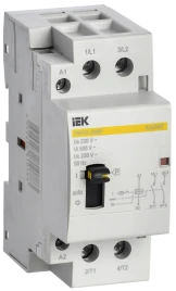 Контактор модульный с ручным упр. КМ63-20МР AC KARAT IEK