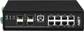 Промышленный управляемый (L2+) HiPoE коммутатор Gigabit Ethernet/ Пром