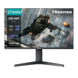 Монитор Hisense/ 27"/2560x1440, IPS, 16:9, матовый, 320Гц, время откли