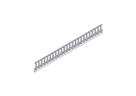 Systeme Electric, серия Excelente, 48U, пластиковые пальцы, однорядный