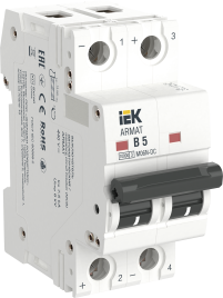 ARMAT Авт. выкл. M06N-DC 2P B 5А IEK