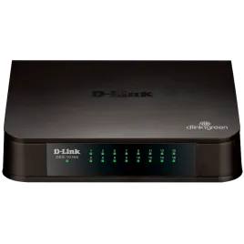 Коммутатор/ DES-1016A Unmanaged Switch 16x100Base-TX, plastic case