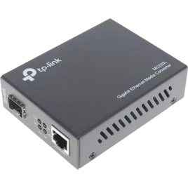 Конвертер/ 10/100/1000Mbps RJ45 to 1000Mbps SFP slot supporting MiniGBIC modules,...