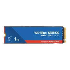 Твердотельные накопители/ WD SSD Blue SN5100, 1000GB, M.2(22x80mm), NVMe, PCIe...