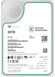 Жесткий диск/ HDD Seagate Exos  SATA 26Tb 7200 6Gb/s 512Mb OFFICIAL RE