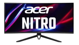 Монитор/ ACER ED343CURJ0bmiippx 34'', Curved 1000R Black, 21:9, VA, 3440x1440, 1 / 4ms, 300cd, 120Hz, 2xHDMI(2.0) + 2xDP(1.2)  + SPK + Audio out, Speakers 3Wx2, sync: FreeSync Premium, hdr: HDR 10,