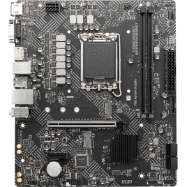 Материнская плата/ MB MSI INTEL H610 s1700, 2xDDR4(64GB), D-SUB/HDMI 2