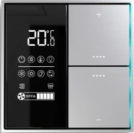 Donel Многофункциональный комнатный  термостат KNX,ЖК-экран, встроенны