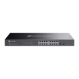 Коммутатор/ Jetstream 16-port gigabit smart switch with 2-gigabit uplink ports,...