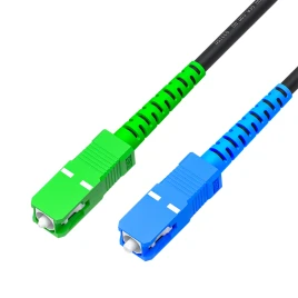 GCR PRO Патч-корд оптический 25.0m переходной SC/APC - SC/UPC Simplex