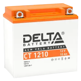 Аккумуляторная батарея для мото-техники/ DELTA серия  CT, CT 1210, нап