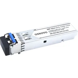 Модуль/ OSNOVO SFP Модуль SM, два волокна, разъем 2*LC, 1,25 Гбит/c, д