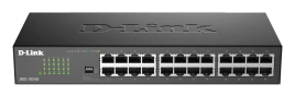 Коммутатор/ Неуправляемый коммутатор, 24x1000Base-T, DIP-переключатель, защита от статического электричества до...