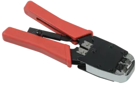 Инструмент обжимной для RJ45, RJ12, RJ11 с храповым мех. и вертикальны