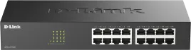 Коммутатор/ Неуправляемый коммутатор, 16x100Base-TX, корпус металл