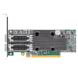 BCM57508 NIC Dual-port QSFP56, 100 Gb/s, PCI-E 4.0 x16