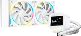 Система водяного охлаждения Deepcool LM240 WH ARGB Soc-AM5/AM4/1200/1700/1851 белый 4-pin...