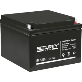 Аккумуляторная батарея/ Battery SECURITY FORCE SF series, SF 1226, vol
