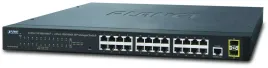 коммутатор/ PLANET IPv4/IPv6, 24-Port 10/100/1000Base-T + 2-Port 100/1