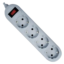 Сетевой фильтр Defender ES Lite 1.8 1,8 м, 4 розетки/ Surge Protector