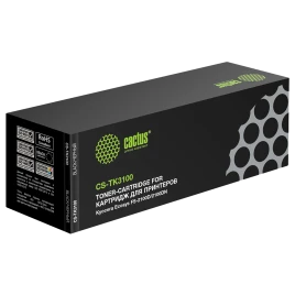 Картридж лазерный Cactus CS-TK3100 TK-3100 черный (12500стр.) для K