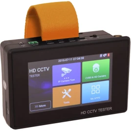 Тестер/ Tezter Универсальный наручный монитор-тестер AHD/CVI/TVI/CVBS и IP-видеосистем