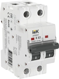 ARMAT Авт. выкл. M10N 2P K 63А IEK