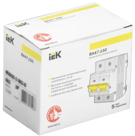 KARAT Авт. выкл. ВА47-150 2P D 125А 15кА IEK