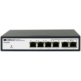 Коммутатор/ Smart Managed L2 PoE Switch 4 x 1000Base-T PoE+,...
