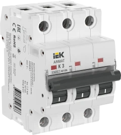ARMAT Авт. выкл. M10N 3P K 3А IEK