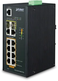 коммутатор/ PLANET IP30 Industrial L2/L4 8-Port 10/100/1000T 802.3at P