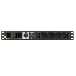 Байпас Powercom MBS1605-1C19-4Schuko, металлический корпус, 1 фазный 1