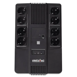 ИБП МАСТЕР 600, 600/360 ВА/Вт, LED, USB, RJ11/RJ45, SCHUKOx8/ line-interactive...